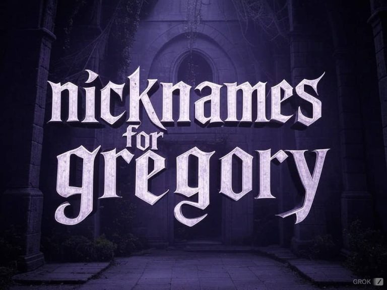 170 Creative Nicknames for Gregory: Fun and Unique Ideas