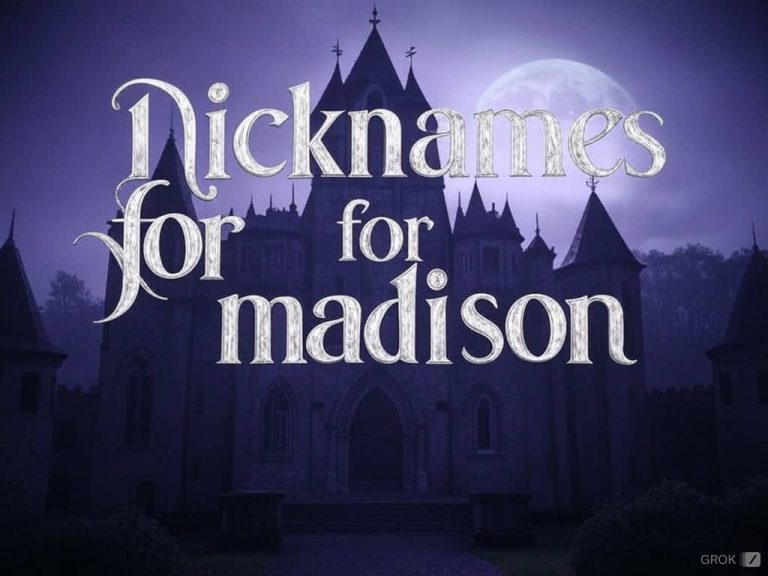 168 Nickname Ideas for Madison