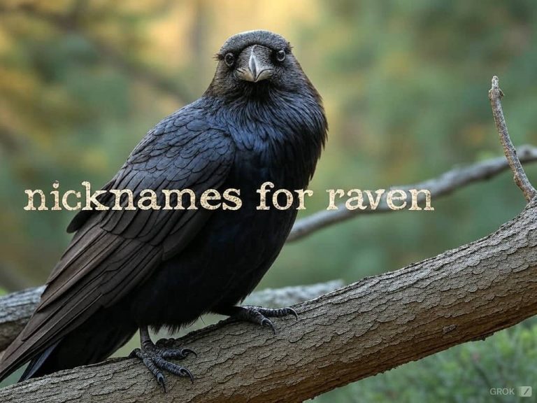 168 Nicknames for Raven