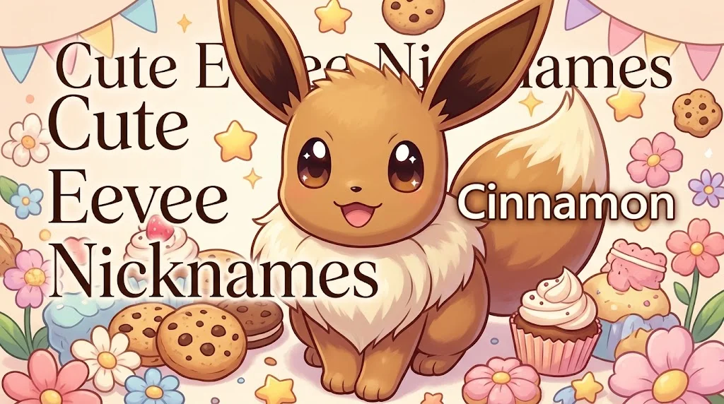 200+ Eevee Nicknames Cute, Funny, Cool & Creative Names for Your Pokémon