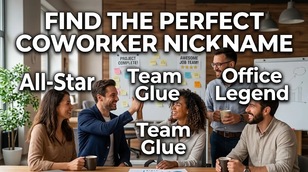 200+ Nicknames for Coworkers Funny, Cool & Creative Names for Work Friends