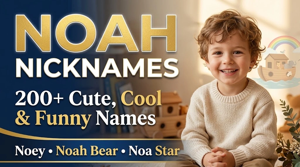200+ Nicknames for Noah Cute, Funny, Cool & Creative Names