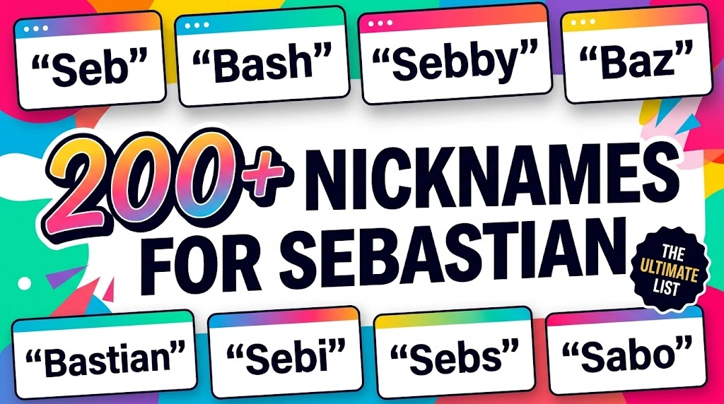 200+ Nicknames for Sebastian Cute, Cool, Funny & Unique Names