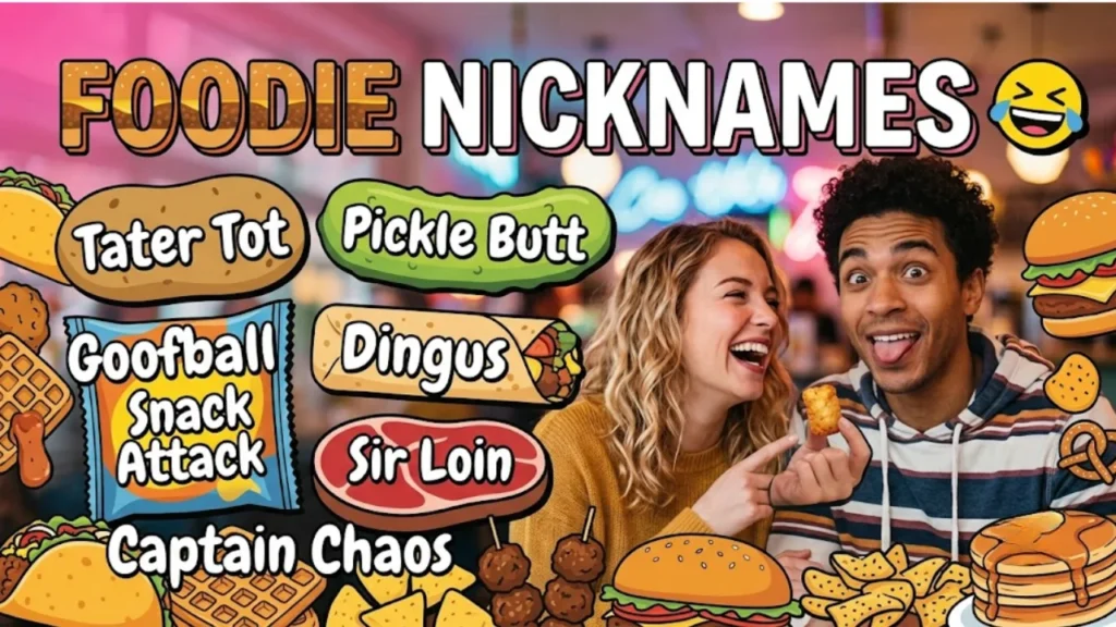 Food-Inspired Funny Nicknames for Boyfriend