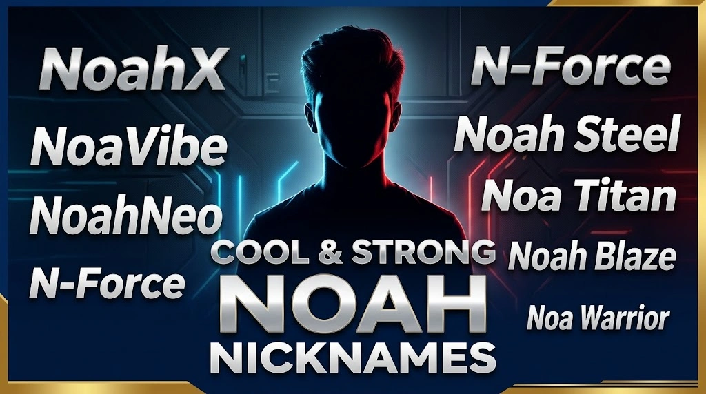 Cool, Strong & Unique Nicknames for Noah