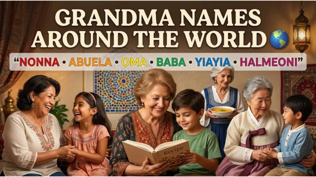 Cultural & International Nicknames for Grandma