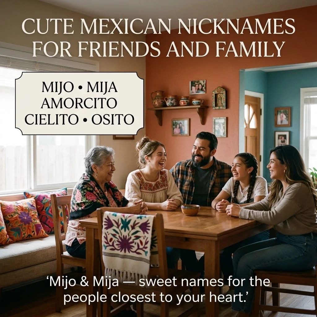 Cute Mexican Nicknames for Friends and Family