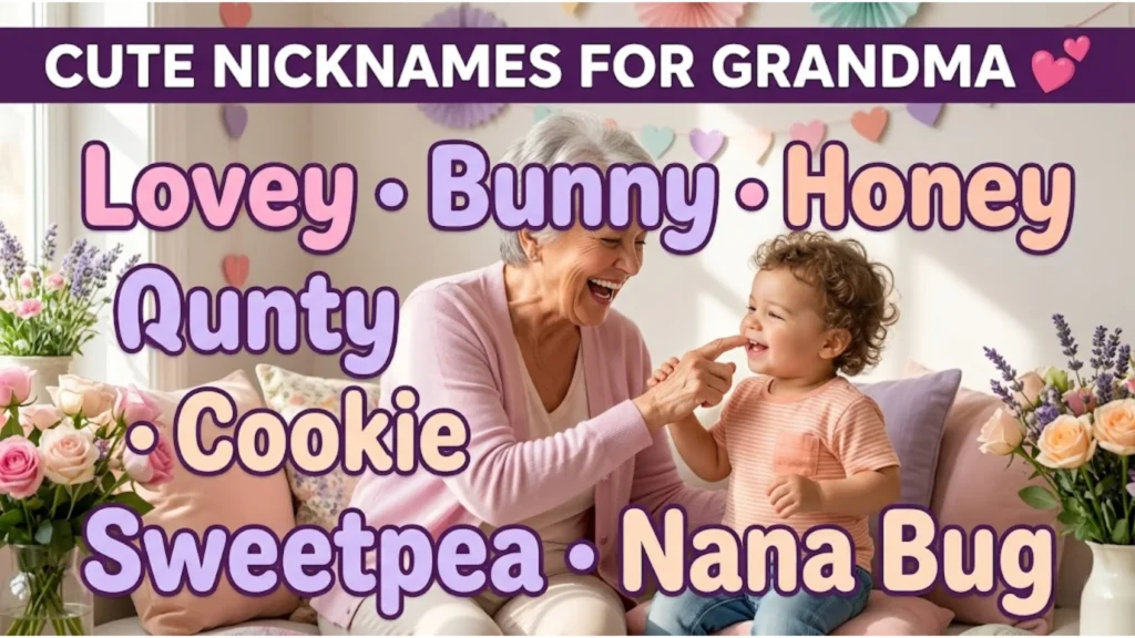 Cute Nicknames for Grandma