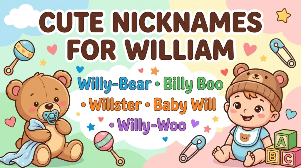 Cute Nicknames for William