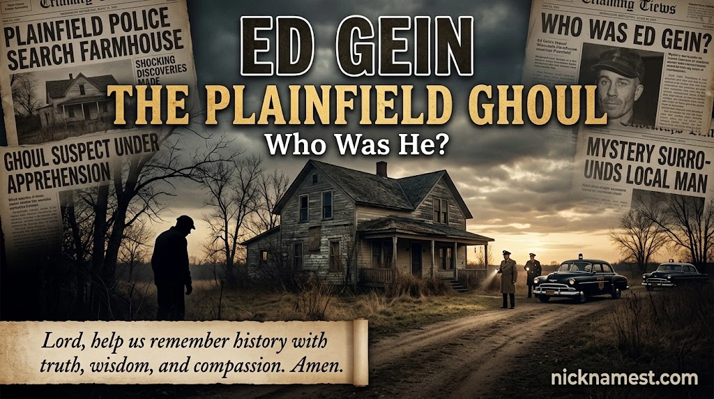Ed Gein Nicknames 20+ Chilling Names, Aliases & Dark Monikers Explained