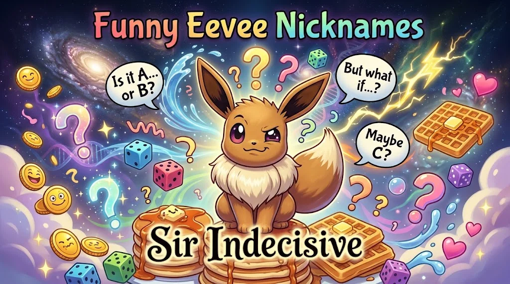 Eevee Nicknames by Evolution (Plus the Nickname Trick)