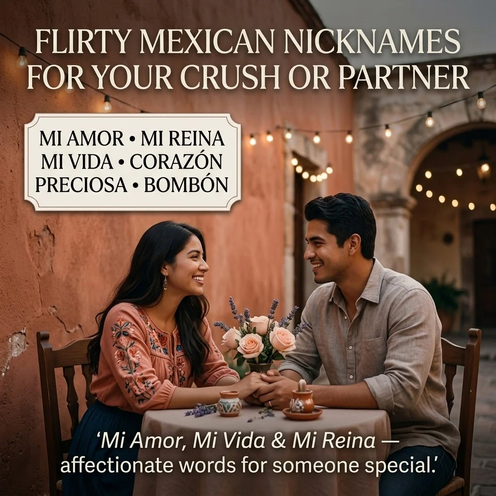 Flirty Mexican Nicknames for Your Crush or Partner