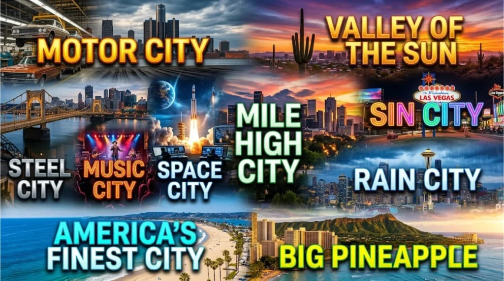 Funny & Creative City Nicknames