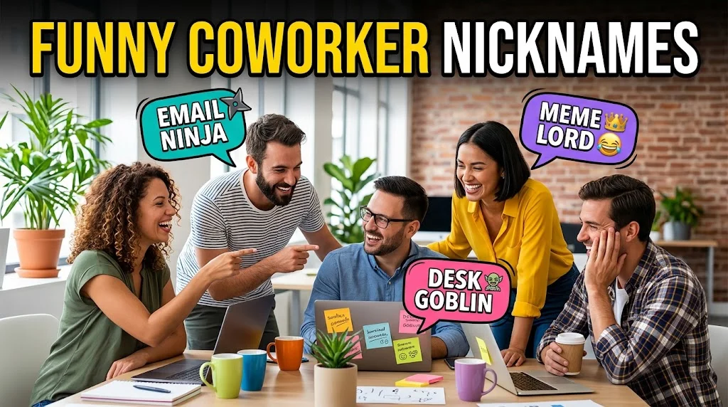 Funny Nicknames for Coworkers