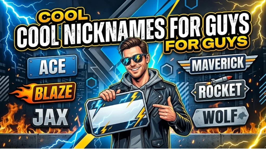 Good Nicknames for Guys