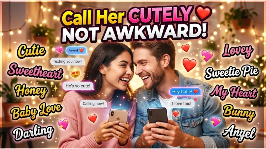 How to Call a Girl Cutely (Without Being Awkward)