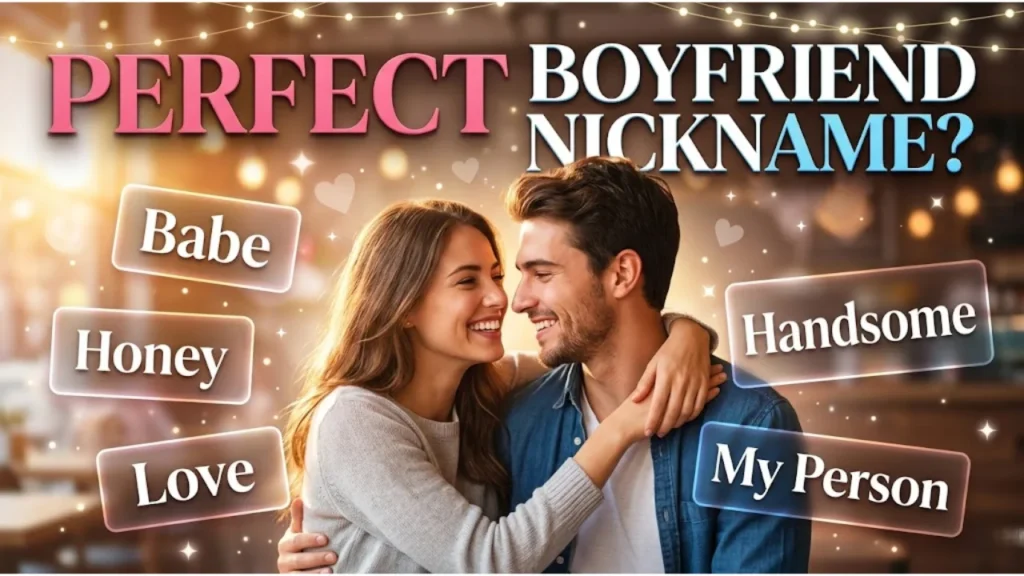 How to Choose the Perfect Nickname for Your Boyfriend