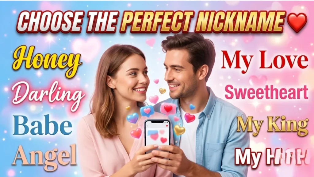 How to Pick the Right Nickname for Your Boyfriend