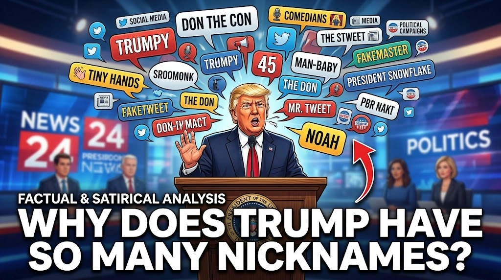 Iconic & Widely Recognized Nicknames for Trump