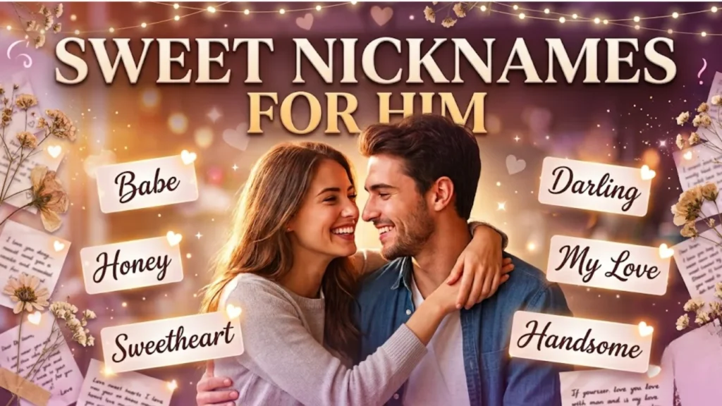 Romantic & Loving Nicknames