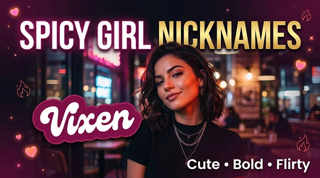 Spicy & Seductive Nicknames