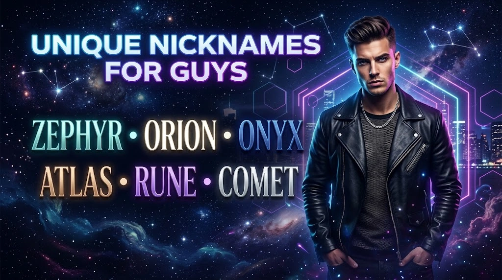 Unique Nicknames for Guys