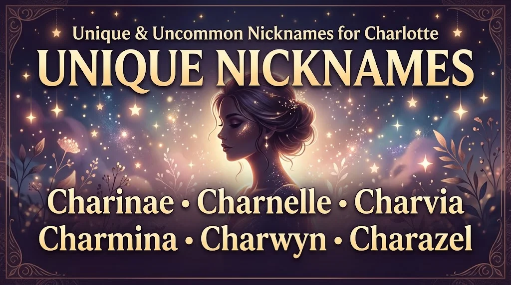 Unique & Uncommon Nicknames for Charlotte