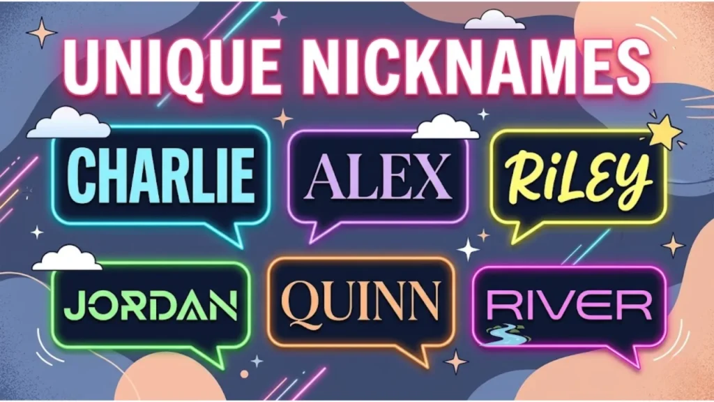 Unique & Unisex Good Nicknames Everyone Will Love