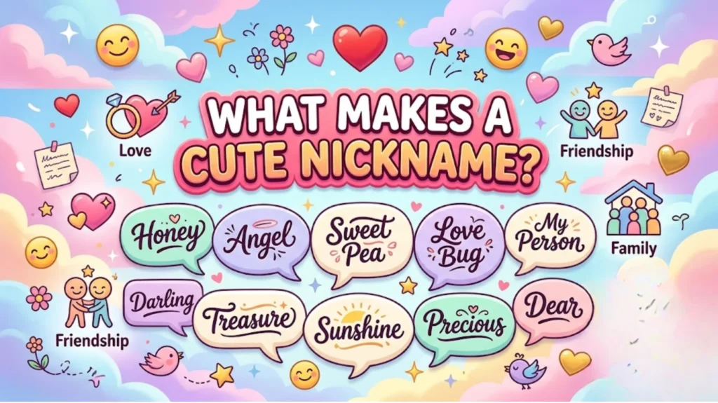 What Makes a Cute Nickname?