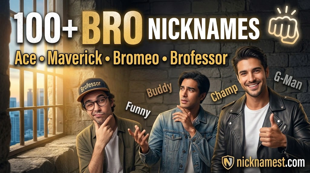 100+ Bro Nicknames Cool, Funny & Creative Names for Your Best Bro