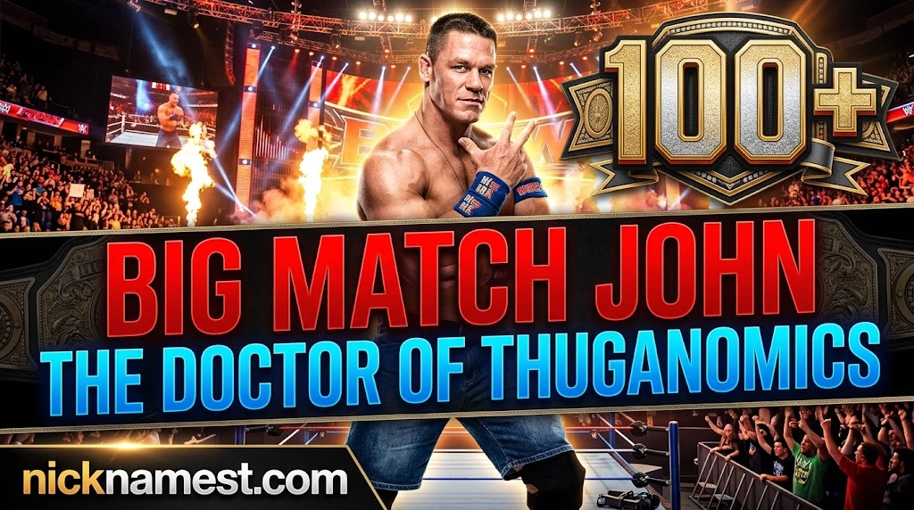100+ John Cena Nicknames Cool, Funny, Famous & Legendary Names for John Cena