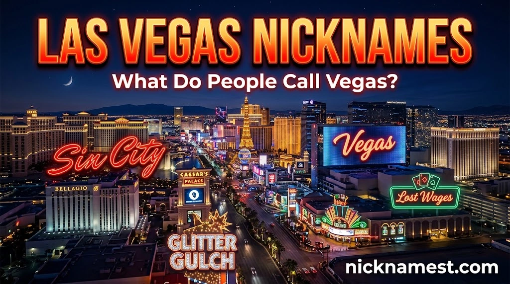 100+ Las Vegas Nicknames Cool, Funny & Iconic Names for Sin City