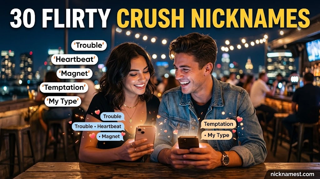 100+ Nicknames for Your Crush Cute, Flirty, Funny & Secret Names