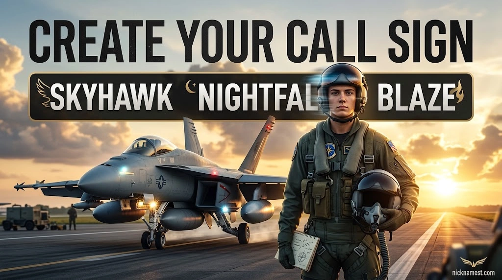 150+ Top Gun Nicknames Cool, Iconic & Badass Names Inspired by the Sky