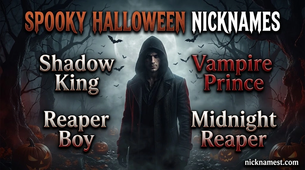 Cute Halloween Nicknames for Boyfriend