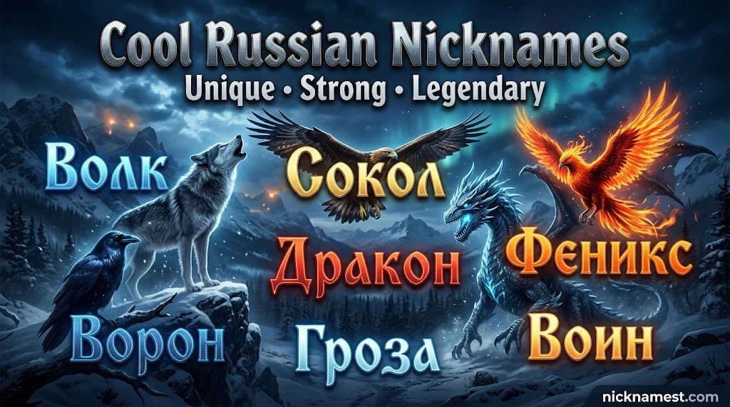 Funny Russian Nicknames