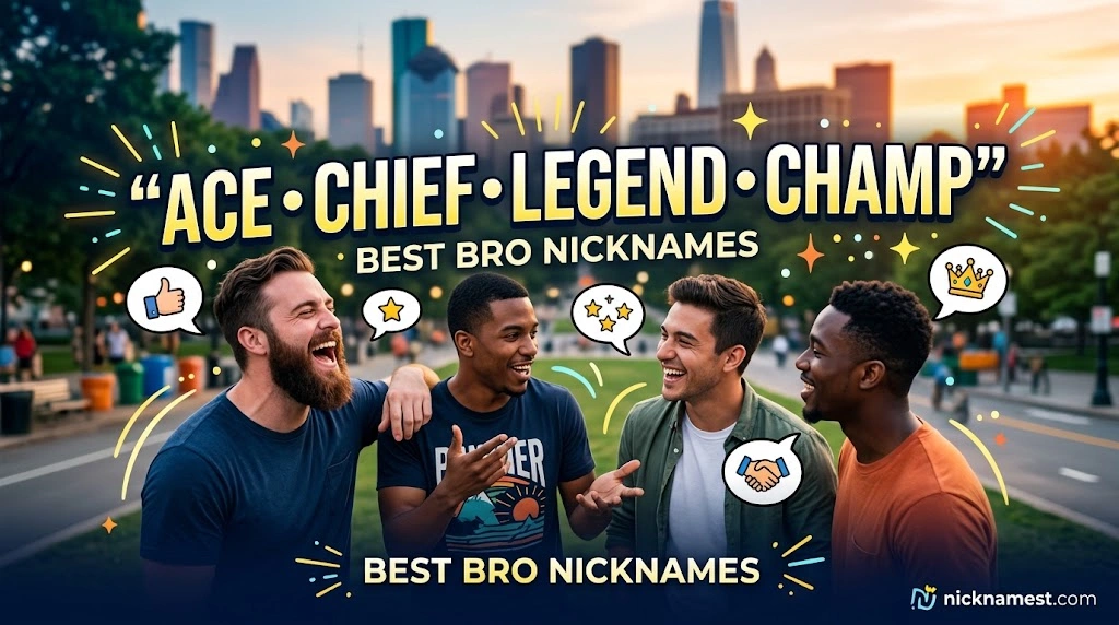 How to Pick the Right Nickname for Your Bro