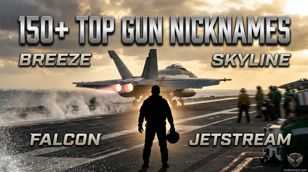 Iconic Top Gun-Style Nicknames