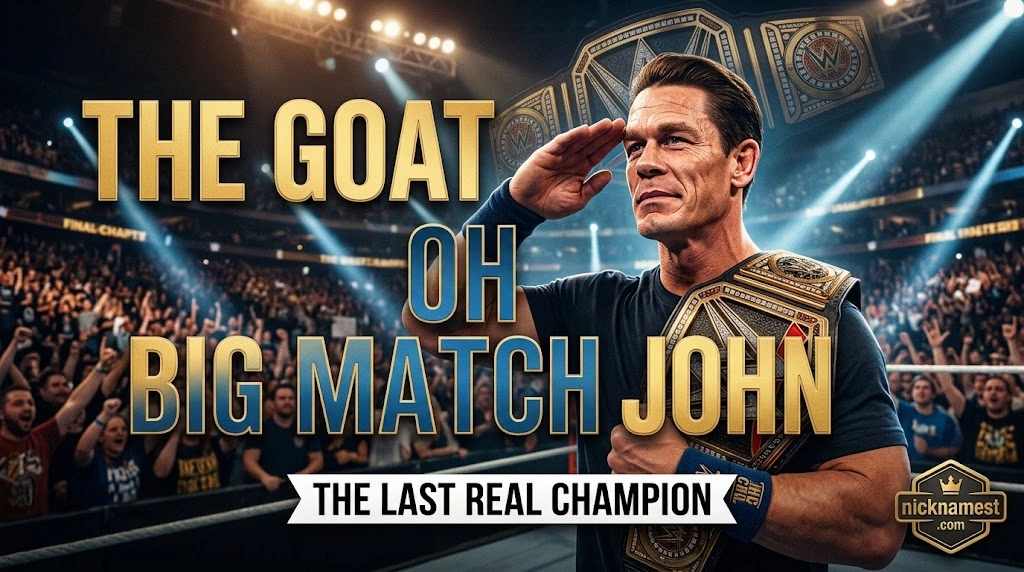 The Complete List of 100+ John Cena Nicknames
