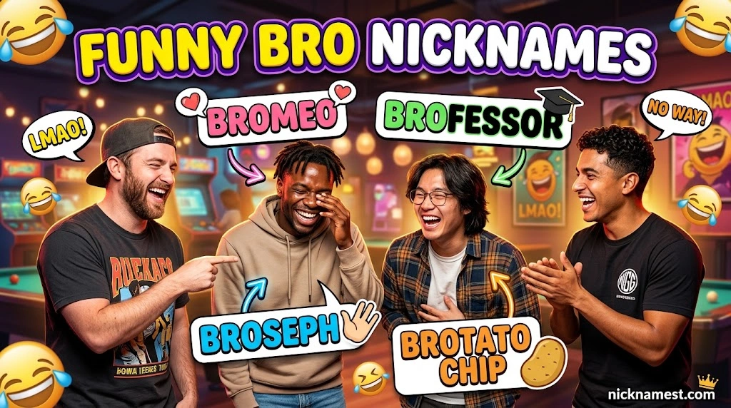 Bro Nicknames of bro
