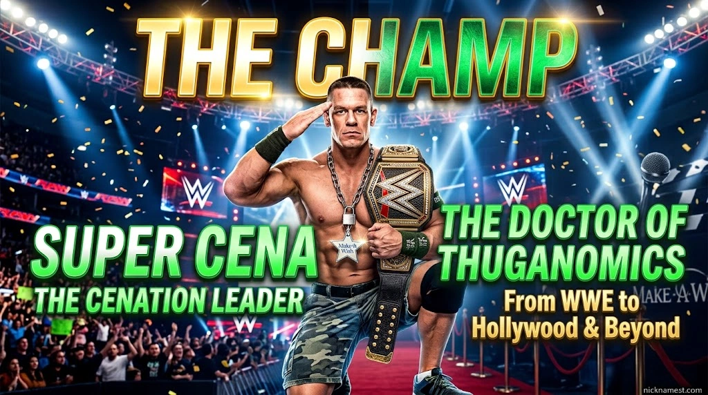 Why Does John Cena Have So Many Nicknames